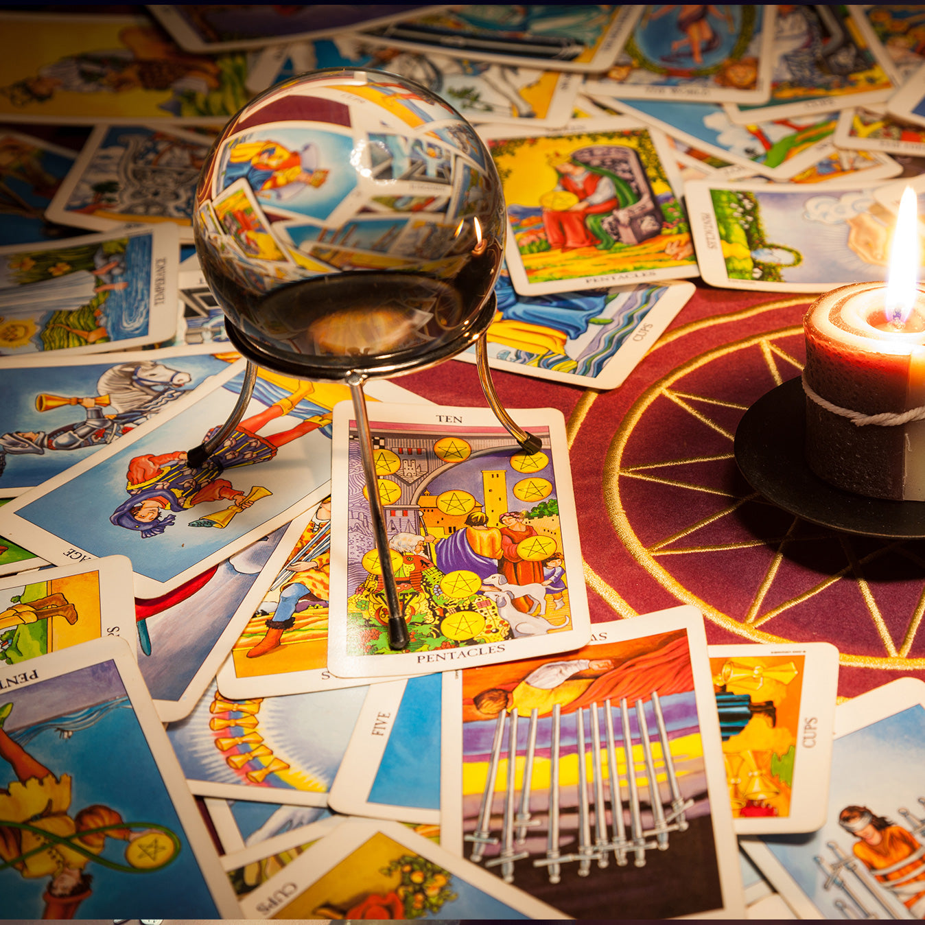 Image of Make Up Or Break Up - Tarot Cards
